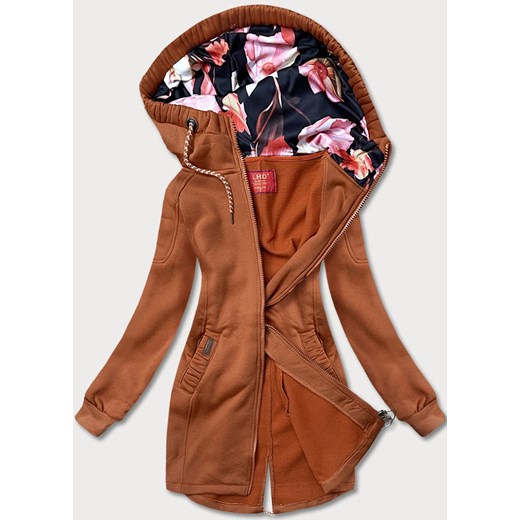 ROZPINANA BLUZA DAMSKA RUDA (AMG-693) Goodlookin.pl S (36) goodlookin.pl