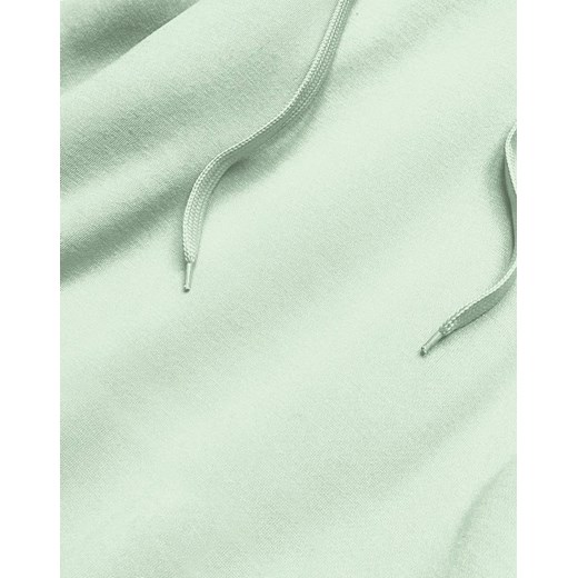 Długa bluza dresowa pistacjowa (YS10005-39) ze sklepu goodlookin.pl w kategorii Bluzy damskie - zdjęcie 154404470