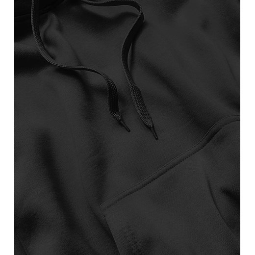 Damska bluza dresowa czarna (w02-3) ze sklepu goodlookin.pl w kategorii Bluzy damskie - zdjęcie 154404492