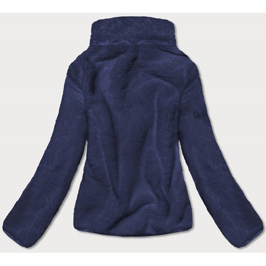 PLUSZOWA DAMSKA BLUZA GRANATOWA (HH006-50) Goodlookin.pl S (36) wyprzedaż goodlookin.pl