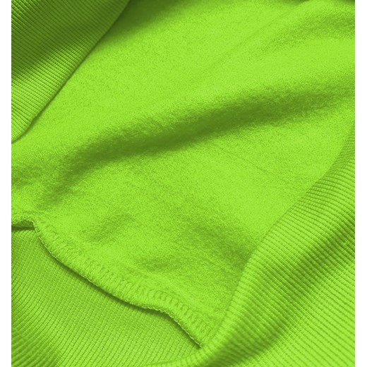 BLUZA DRESOWA DAMSKA ZE ŚCIĄGACZAMI JASNY ZIELONY (W01-31) Goodlookin.pl XL (42) promocja goodlookin.pl