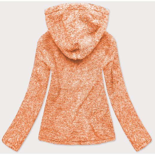 PLUSZOWA DAMSKA BLUZA MELANŻ POMARAŃCZOWA (HH008-48) Goodlookin.pl XL (42) okazja goodlookin.pl