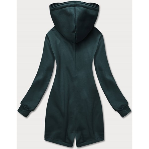 TALIOWANA BLUZA DAMSKA CIEMNOZIELONA (AMG-17) Goodlookin.pl S (36) goodlookin.pl