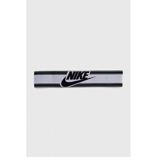 Nike opaska na głowę kolor szary ze sklepu ANSWEAR.com w kategorii Dodatki męskie - zdjęcie 154414204