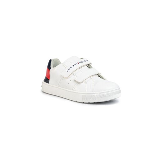 Tommy Hilfiger Sneakersy Low Cut Velcro Sneaker T3B4-30719-0193 S Biały Tommy Hilfiger 34 MODIVO okazja