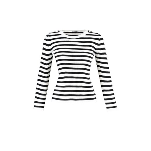 Sweter w kolorze biało-czarnym Trendyol S wyprzedaż Limango Polska