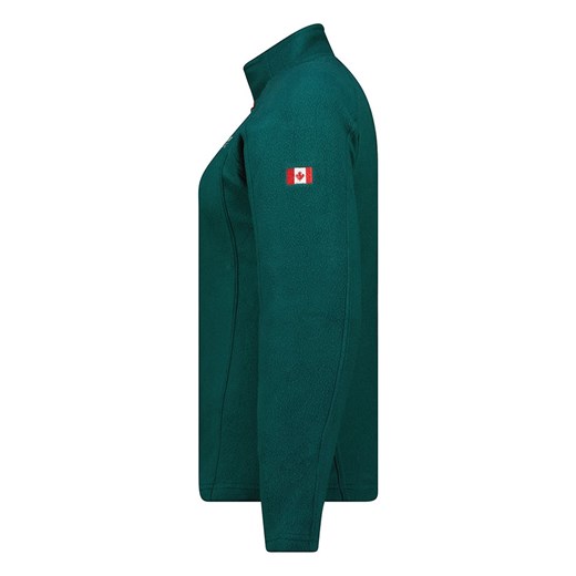 Kurtka polarowa "Tugeak" w kolorze zielonym Canadian Peak L okazyjna cena Limango Polska