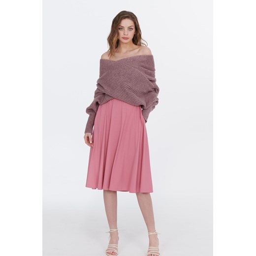 Narzutka swetrowa multiway Icy Raspberry Naoko-store.pl ONESIZE NAOKO