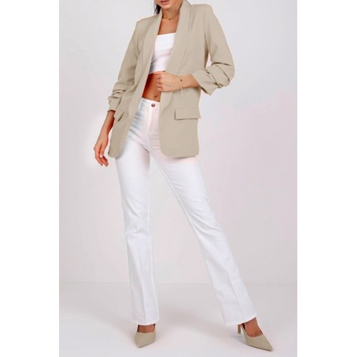Marynarka damska VANORA BEIGE XXL Ivet Shop wyprzedaż