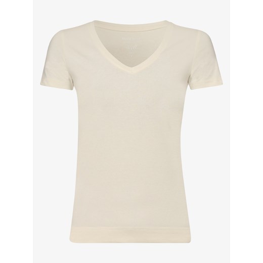 Marie Lund T-shirt damski Kobiety Bawełna écru jednolity ze sklepu vangraaf w kategorii Bluzki damskie - zdjęcie 154457940