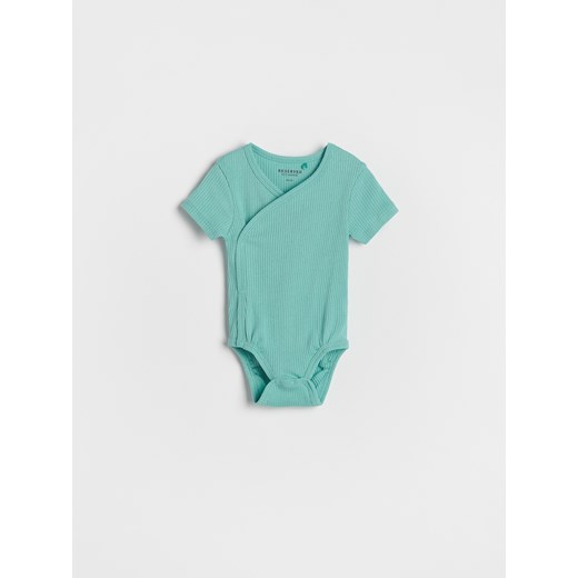 Reserved - Prążkowane body 3 pack - Beżowy Reserved 74 (6-9 m.) Reserved