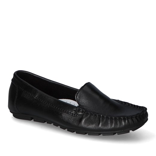 Mokasyny Nessi 17130 Czarny 3 lico ze sklepu Arturo-obuwie w kategorii Mokasyny damskie - zdjęcie 154464292