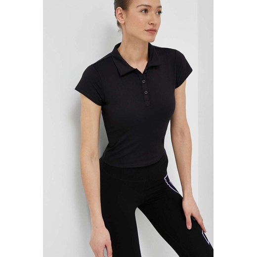 Dkny t-shirt damski kolor czarny ze sklepu ANSWEAR.com w kategorii Bluzki damskie - zdjęcie 154464984