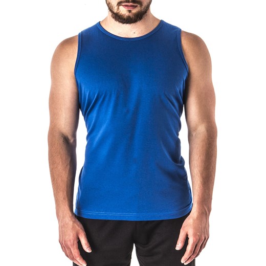 Koszulka bezrękawnik am10 - indigo ze sklepu Risardi w kategorii T-shirty męskie - zdjęcie 154468040