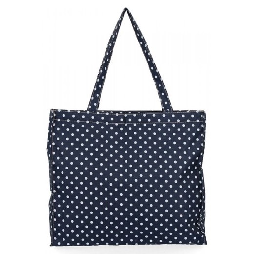Modne Torby Na Zakupy Shopper Bag firmy Hernan Granatowe (kolory) Hernan wyprzedaż PaniTorbalska