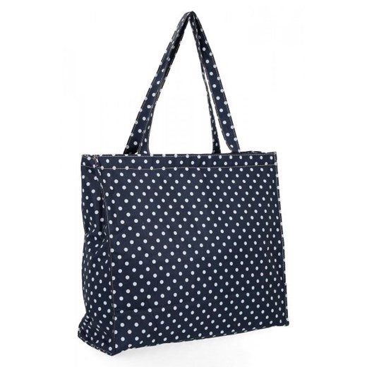 Modne Torby Na Zakupy Shopper Bag firmy Hernan Granatowe (kolory) Hernan okazyjna cena PaniTorbalska