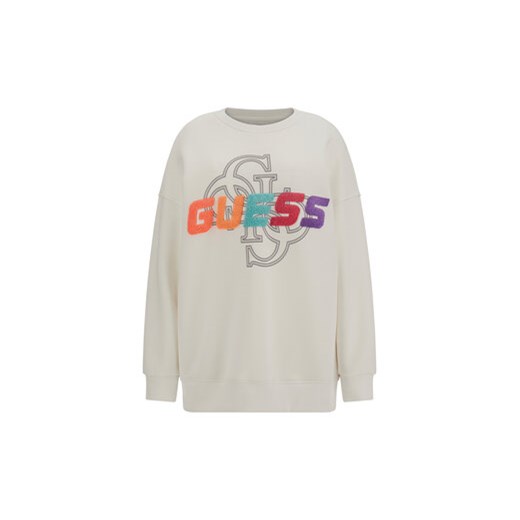Guess Bluza Edwina V3GQ12 FL04P Biały Regular Fit Guess S MODIVO
