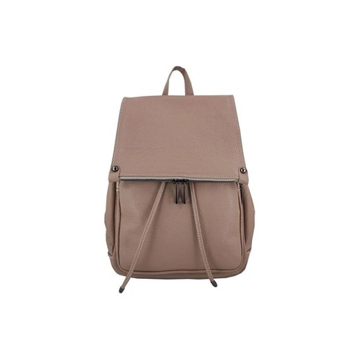 Plecak damski skórzany - Barberini's - Bordowy Barberini`s uniwersalny butyolivier