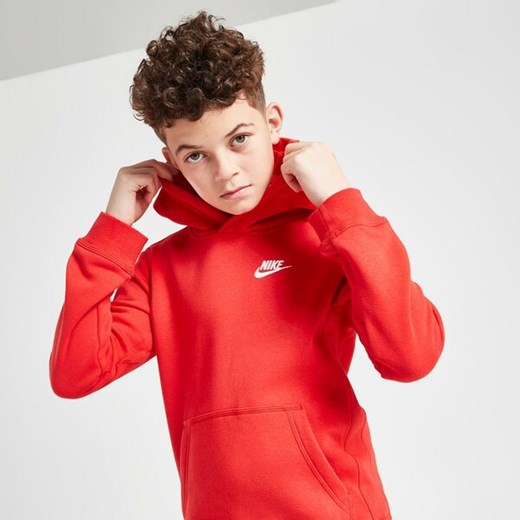 NIKE FRANCHISE OVERHEAD HOODIE JUNIOR SWEATSHIRT CZERWONY BV3757-657 Nike 12-13YRS JD Sports
