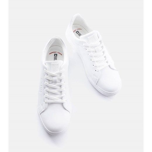 Białe sneakersy Big Star LL174193101 44 gemre
