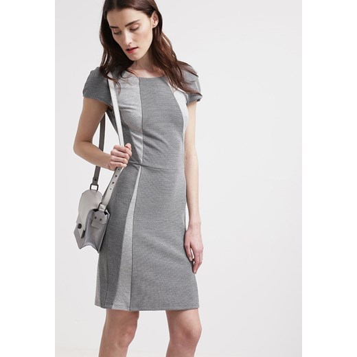 Minus ALISA Sukienka z dżerseju light grey melange zalando szary krótkie