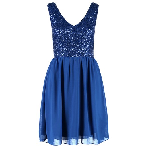Even&Odd Sukienka koktajlowa royal blue zalando niebieski delikatne