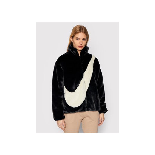 Nike Futro Sportswear CU6558 Czarny Oversize Nike L MODIVO