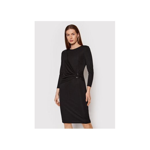 Lauren Ralph Lauren Sukienka koktajlowa 250855112001 Czarny Slim Fit 2 promocyjna cena MODIVO