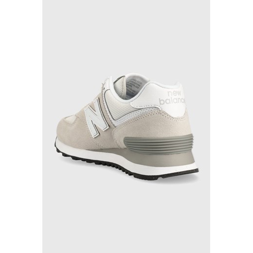 New Balance sneakersy WL574EVW kolor szary New Balance 40 ANSWEAR.com