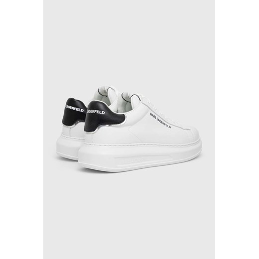 Karl Lagerfeld sneakersy skórzane KL52526 KAPRI MENS kolor biały Karl Lagerfeld 42 ANSWEAR.com