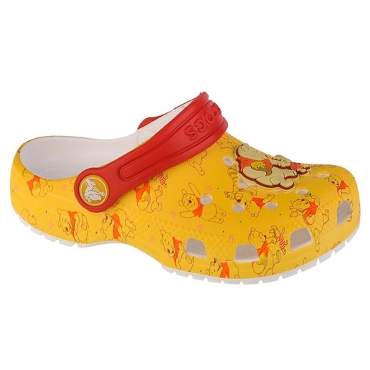 Klapki Crocs Classic Disney Winnie The Pooh T Clog Jr 208358-94S wielokolorowe Crocs 23 ButyModne.pl