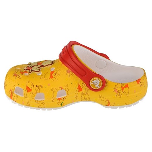 Klapki Crocs Classic Disney Winnie The Pooh T Clog Jr 208358-94S wielokolorowe Crocs 23 ButyModne.pl