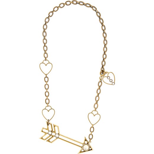 Gold-tone Swarovski crystal necklace