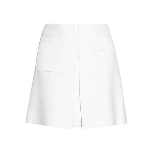 Pleated cady mini skirt