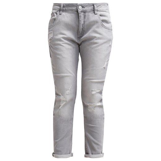 Cross Jeanswear IVY Jeansy Relaxed fit grey zalando szary delikatne