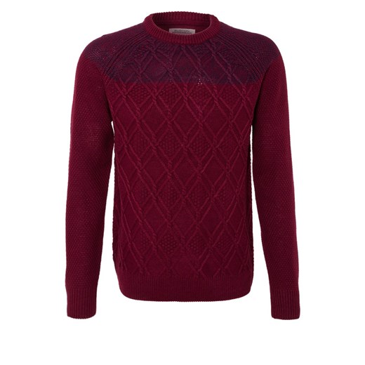 Burton Menswear London Sweter red zalando czerwony długie