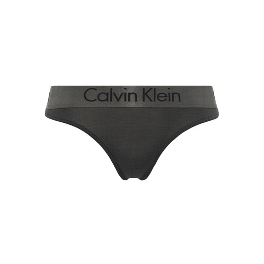 Calvin Klein Underwear Stringi black/shadow grey zalando szary abstrakcyjne wzory
