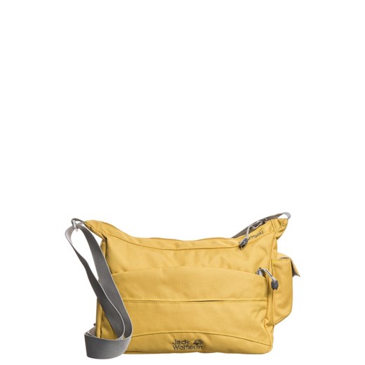 Jack Wolfskin BOOMTOWN Torba na ramię yellow moss zalando zolty materiałowe