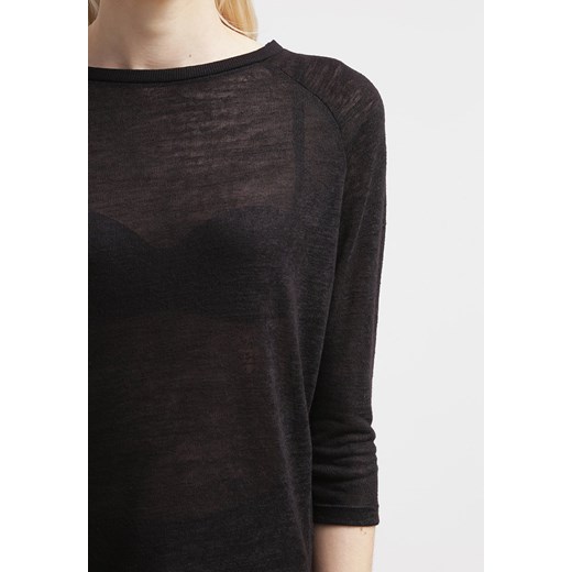 Vero Moda VMASTANA Sweter black zalando  bez wzorów/nadruków