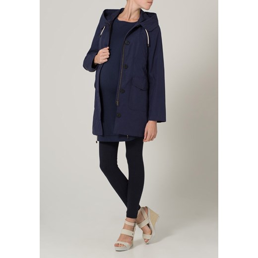 Esprit Maternity Parka rich navy zalando czarny kaptur