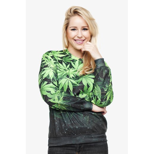 Bluza Fullprint MARIJUANA magiazakupow-com zielony bluza