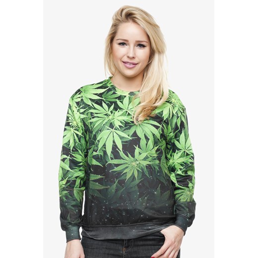 Bluza Fullprint MARIJUANA magiazakupow-com zielony bluza
