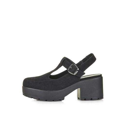 FUNDER T-Bar Shoes topshop szary 
