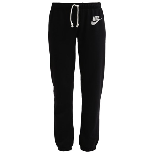 Nike Sportswear RALLY Spodnie treningowe black zalando czarny Spodnie