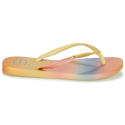 Japonki Havaianas SLIM GRADIENT SUNSET Havaianas 37 / 38 wyprzedaż Spartoo