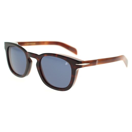 David Beckham DB7004 Occhiali Da Sole Uomo – Montatura Oro E Lenti Specchiate Argento - Foto 5