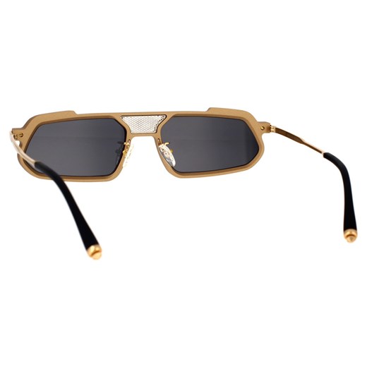 okulary przeciwsłoneczne Leziff Occhiali da Sole California 5004 C01 Oro Leziff One size Spartoo