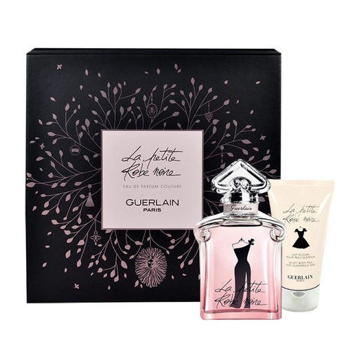 Guerlain La Petite Robe Noire Couture W Zestaw perfum Edp 30ml + 75ml Balsam e-glamour czarny balsamy