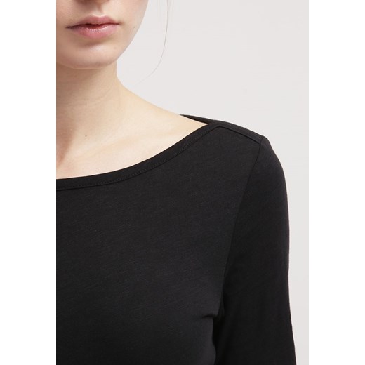 Esprit Bluzka z długim rękawem black zalando bezowy bawełna