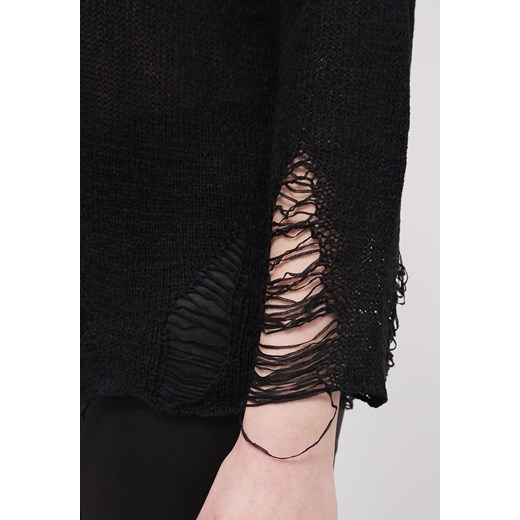Glamorous Sweter black zalando  kolorowe